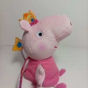 TY Princess Peppa Pig Plush Beanie Baby